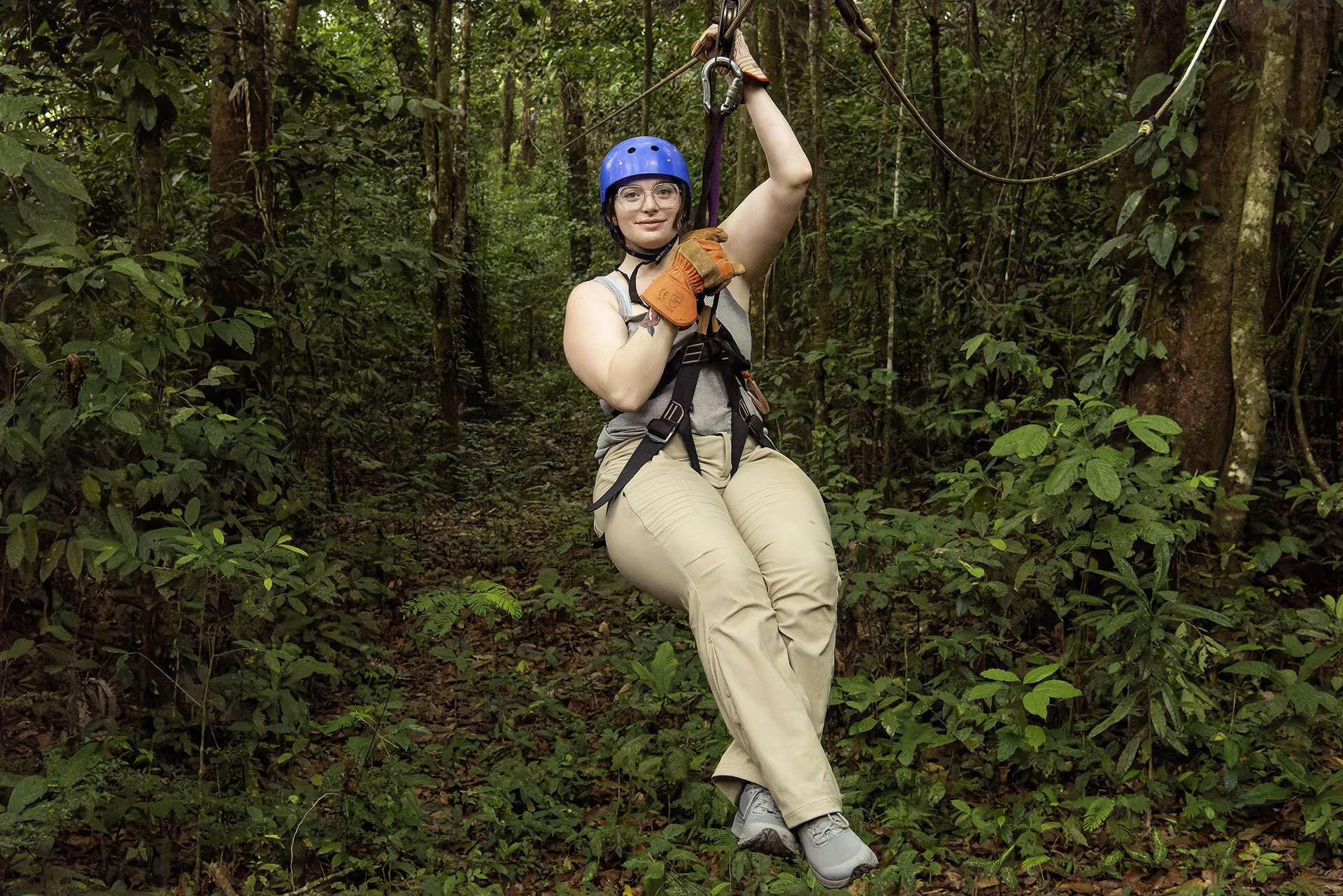 Zip lining tour